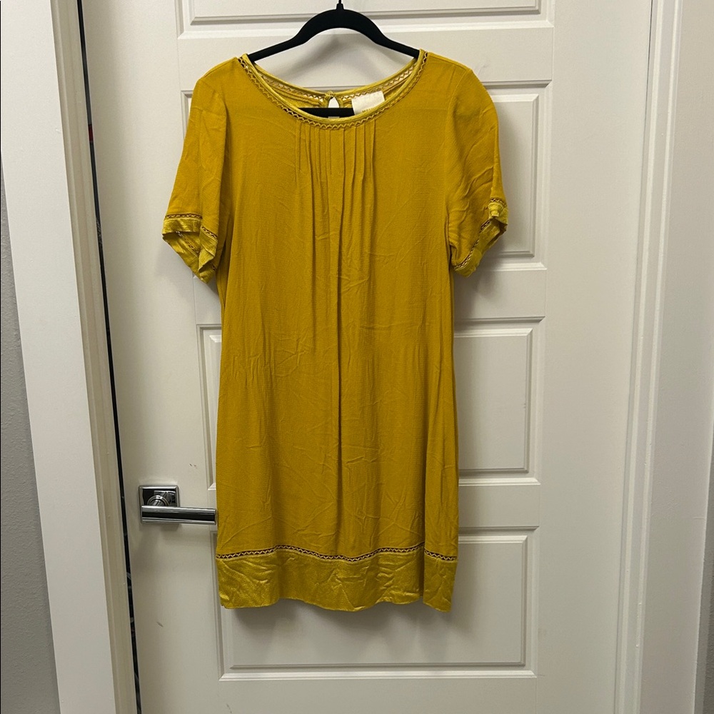 Maeve Mustard Yellow Dress